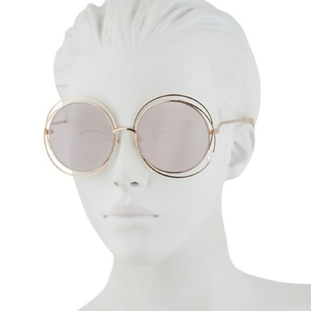 CHLOÉ Carlina Round Sunglasses - Picture 4 of 16